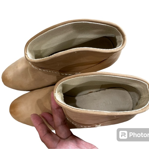 MAJE Olivetti Ankle Leather Booties - Picture 4 of 6